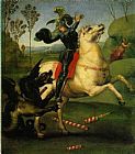 Saint George and the Dragon by Raphael